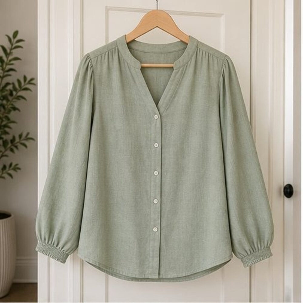 Sage Cami Blouse